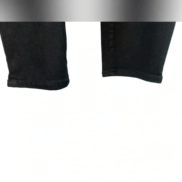 Loft Skinny Black Shimmer Jeans Size 18 - Picture 6 of 10